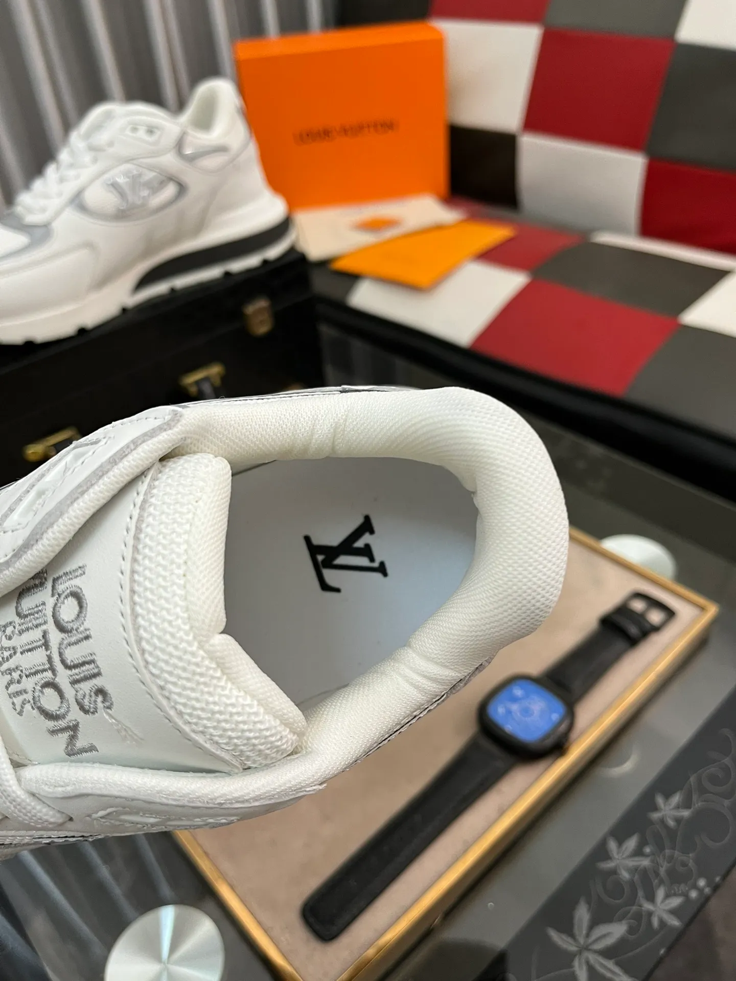 Men's Men's Shoes 💰660⌚️⌚️【LOUIS VUITTON) New 🍀LV Louis Vuitton*——LV classic dad shoes trendy shoes! Made of imported original soft calf leather, imported fly woven lining. Original wear-resistant rubber outsole! High quality products! Code number: 38-44